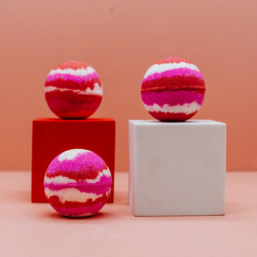 Strawberry and Cream Bath Bomb