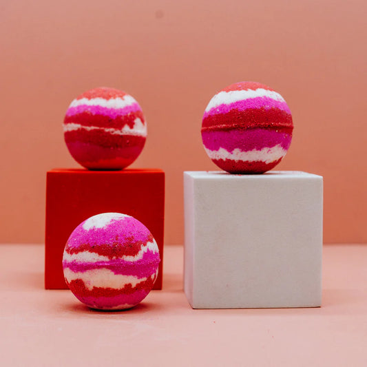 Strawberry and Cream Bath Bomb